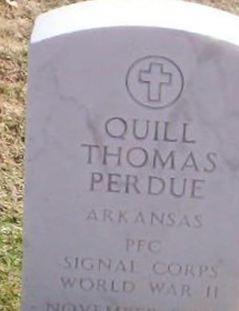 Quill Thomas Perdue on Sysoon
