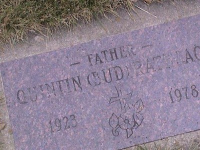 Quintin John "Bud" Rathsack on Sysoon