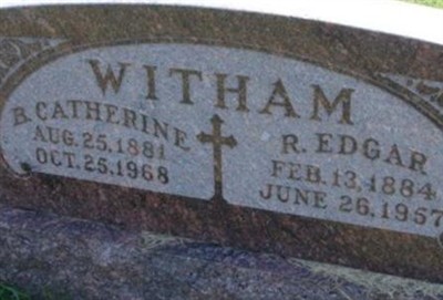 R Edgar Witham on Sysoon