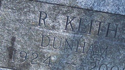 R. Keith Dunham on Sysoon