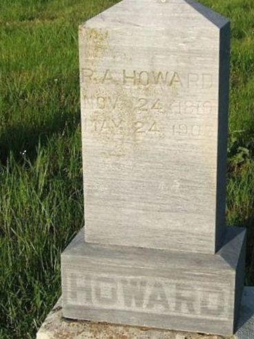 R A Howard on Sysoon