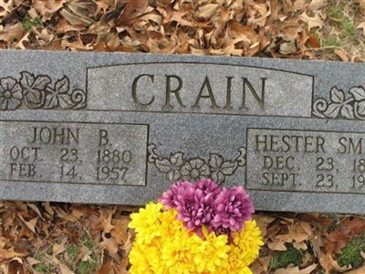 Rachel Hester Smith Crain on Sysoon
