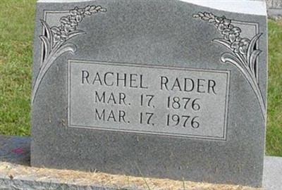 Rachel Rader on Sysoon