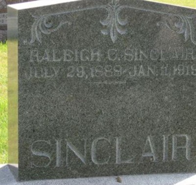 Raleigh C. Sinclair on Sysoon