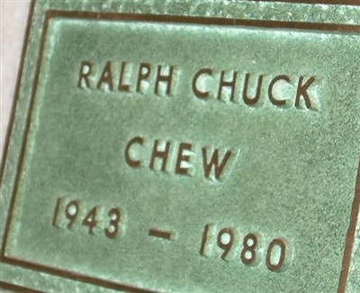 Ralph Chuck Chew on Sysoon