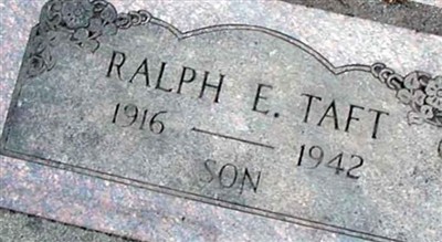 Ralph E Taft on Sysoon