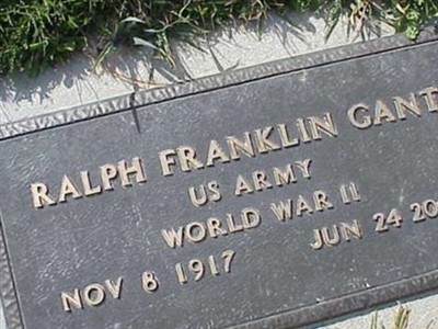 Ralph Franklin Gant on Sysoon