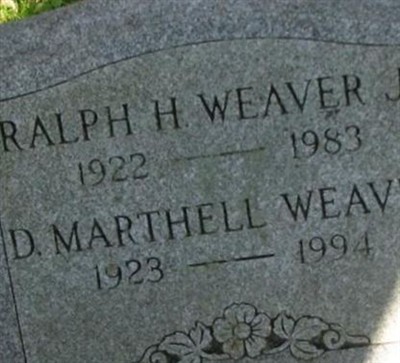 Ralph H Weaver, Jr on Sysoon