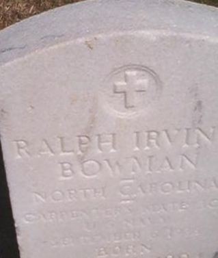 Ralph Irving Bowman on Sysoon