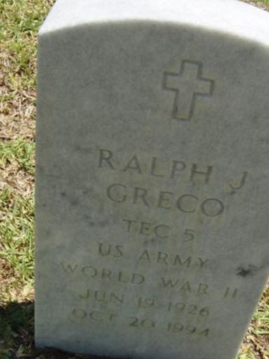 Ralph J Greco on Sysoon