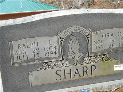 Ralph L Sharp on Sysoon