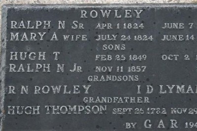 Ralph Nephi Rowley on Sysoon