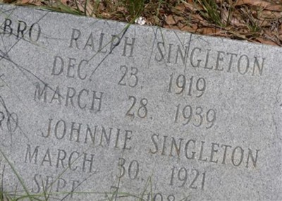 Ralph Singleton on Sysoon