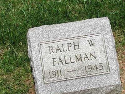Ralph W. Fallman on Sysoon