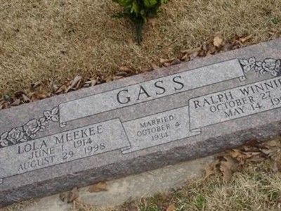 Ralph Winnifred Gass on Sysoon