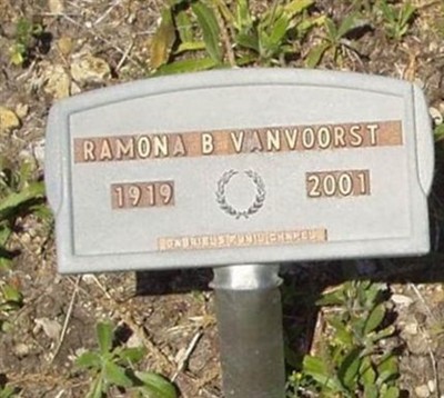 Ramona B. Vanvoorst on Sysoon