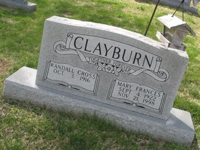Randall Cross Clayburn on Sysoon