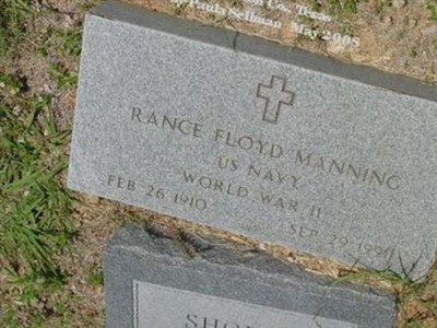 Range Floyd "Shorty" Manning, Find a grave on Sysoon Range Floyd "Shorty" Manning on Sysoon