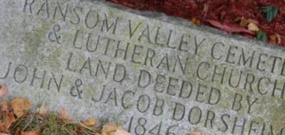 Ransom Valley Cemetery on Sysoon