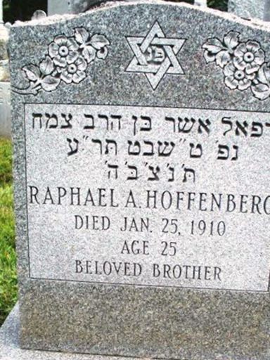 Raphael A Hoffenberg on Sysoon