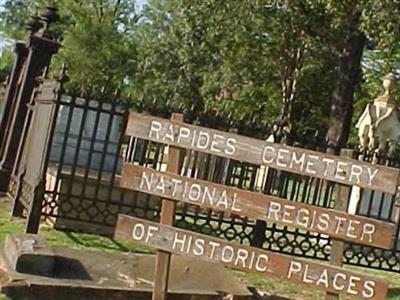 Rapides Cemetery on Sysoon