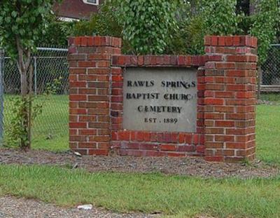 Rawls Springs Cemetery on Sysoon