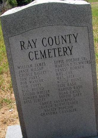 Ray County Cemtery on Sysoon