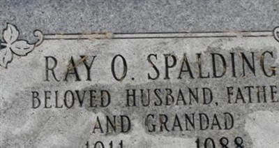 Ray O Spalding on Sysoon