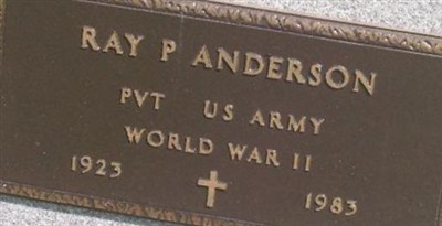 Ray P. Anderson, Find a grave on Sysoon Ray P. Anderson on Sysoon