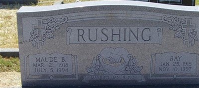 Ray Rushing on Sysoon
