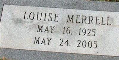 Raye Louise Merrell on Sysoon