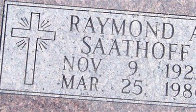 Raymond A. Saathoff on Sysoon
