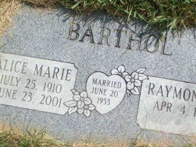 Raymond Barthol on Sysoon
