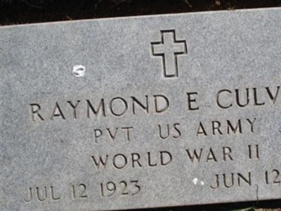 Raymond E Culver on Sysoon