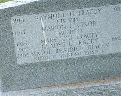 Raymond G Tracey on Sysoon
