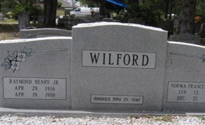 Raymond Henry Wilford, Jr on Sysoon
