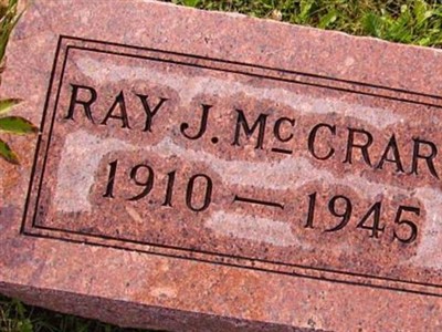 Raymond John "Ray" McCrary on Sysoon