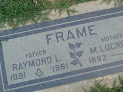 Raymond Lester Frame on Sysoon