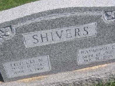 RAYMOND P SHIVERS on Sysoon