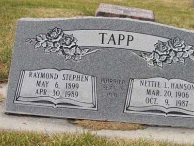 Raymond Stephen "Ray" Tapp on Sysoon