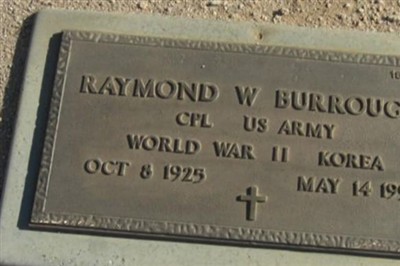 Raymond W Burroughs on Sysoon