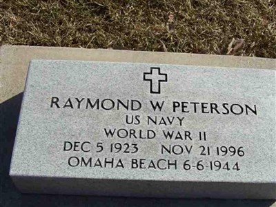 Raymond W. PETERSON on Sysoon