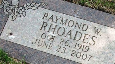 Raymond William Rhoades on Sysoon