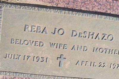 Reba Jo DeShazo on Sysoon