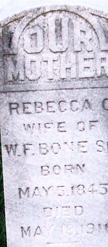 Rebecca C Bone on Sysoon