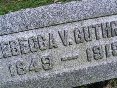 Rebecca V. Guthrie on Sysoon
