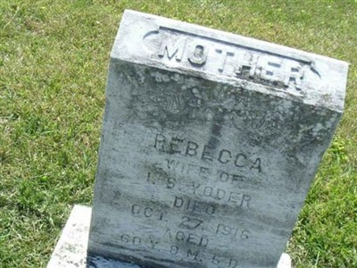 Rebecca Yoder on Sysoon