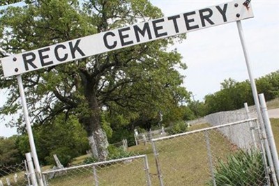 Reck Cemetery on Sysoon