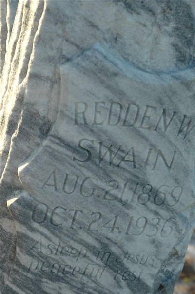 Redden W Swain on Sysoon