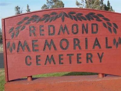 Redmond Memorial Cemetery on Sysoon
